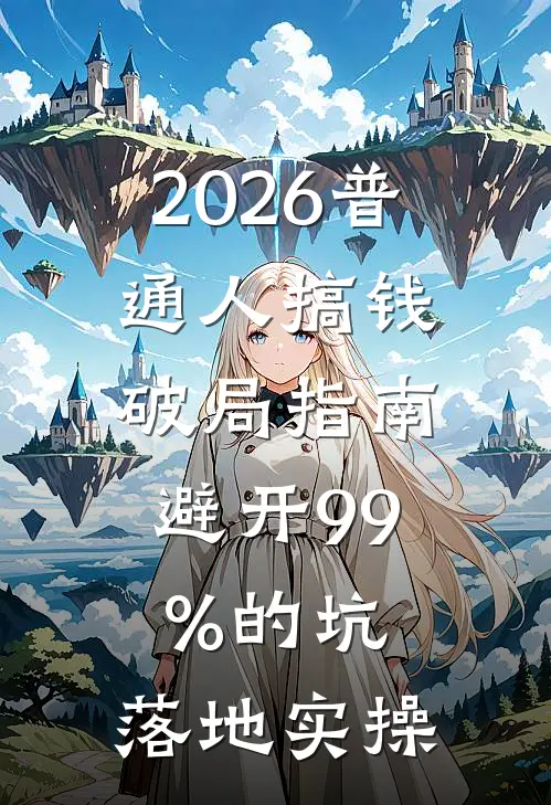 2026普通人搞钱破局指南：避开99%的坑，落地实操